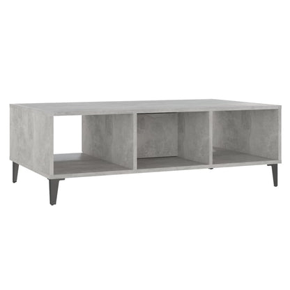 Konferenční Stolek Betonově Šedý 103,5 X 60 X 35 Cm Kompozit