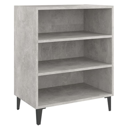 Příborník Betonově Šedý 57 X 35 X 70 Cm Kompozitní Dřevo