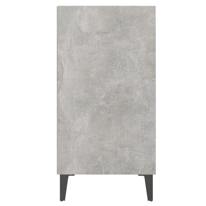 Příborník Betonově Šedý 57 X 35 X 70 Cm Kompozitní Dřevo