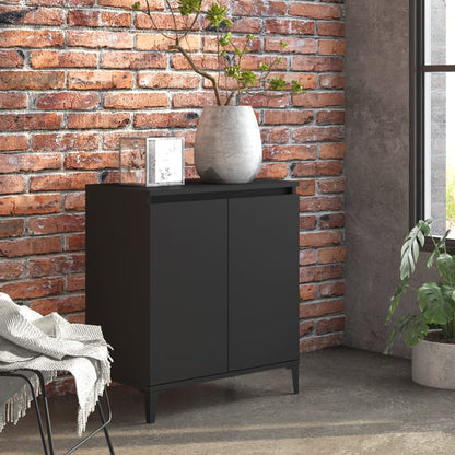 Příborník Betonově Šedý 60 X 35 X 70 Cm Kompozitní Dřevo