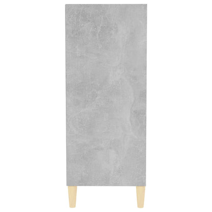 Příborník Betonově Šedý 57 X 35 X 90 Cm Kompozitní Dřevo