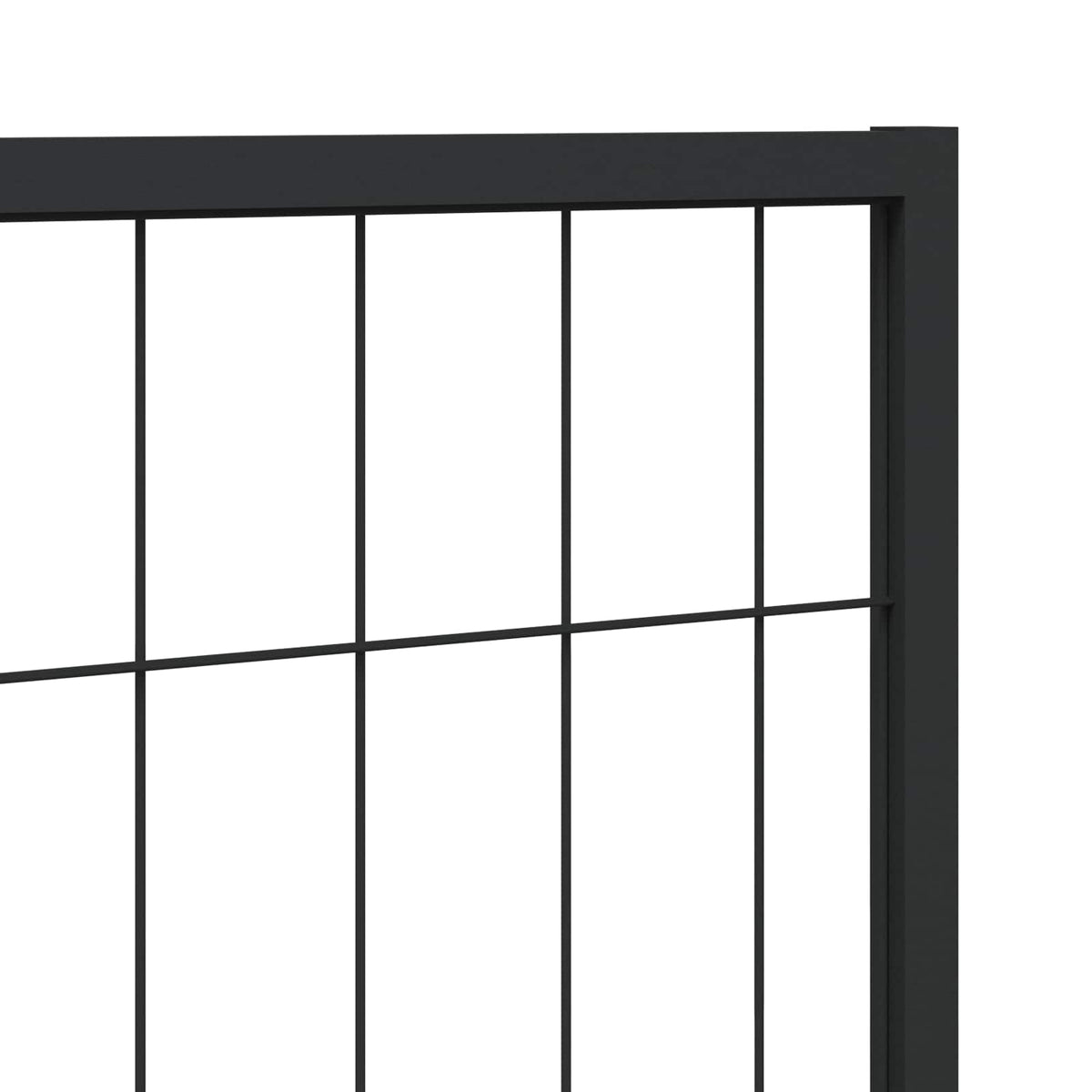 Psí Kotec Černý 300 X 100 X 70 Cm Ocel