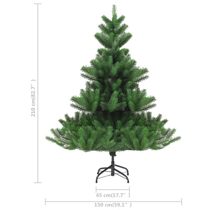 Umělý Vánoční Stromek Normandská Jedle Zelený 210 Cm