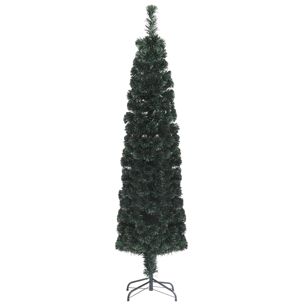 Umělý Úzký Vánoční Stromek Se Stojanem 120 Cm Optické Vlákno