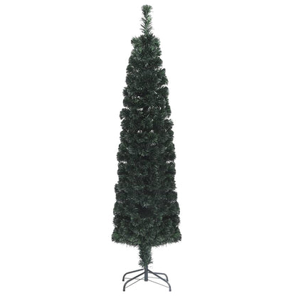 Umělý Úzký Vánoční Stromek Se Stojanem 120 Cm Optické Vlákno