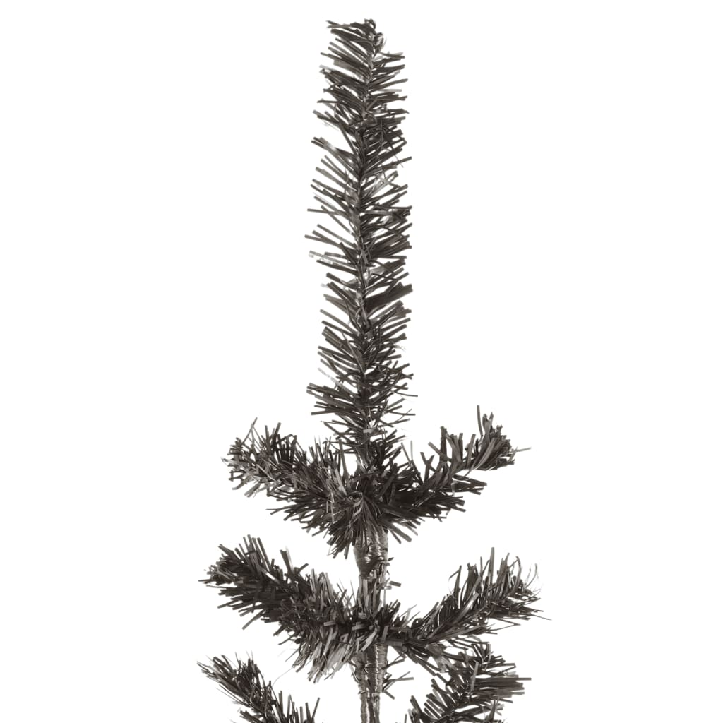 Úzký Vánoční Stromek Černý 180 Cm