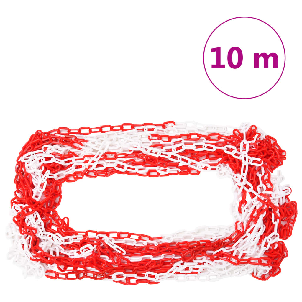 Zahrazovací Sloupky K Řízení Dopravy 4 Ks S Řetězem 75 Cm Pe