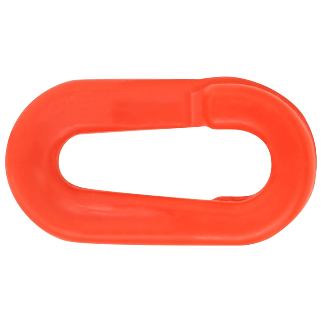 Zahrazovací Sloupky K Řízení Dopravy 10 Ks S Řetězem 75 Cm Pe