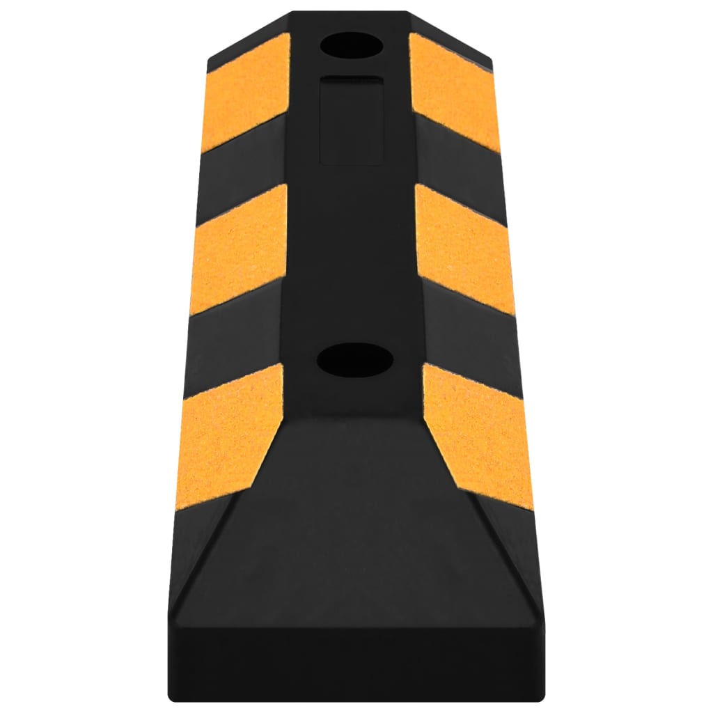 Reflexní Parkovací Dorazy 2 Ks 56 X 15 X 10 Cm Guma