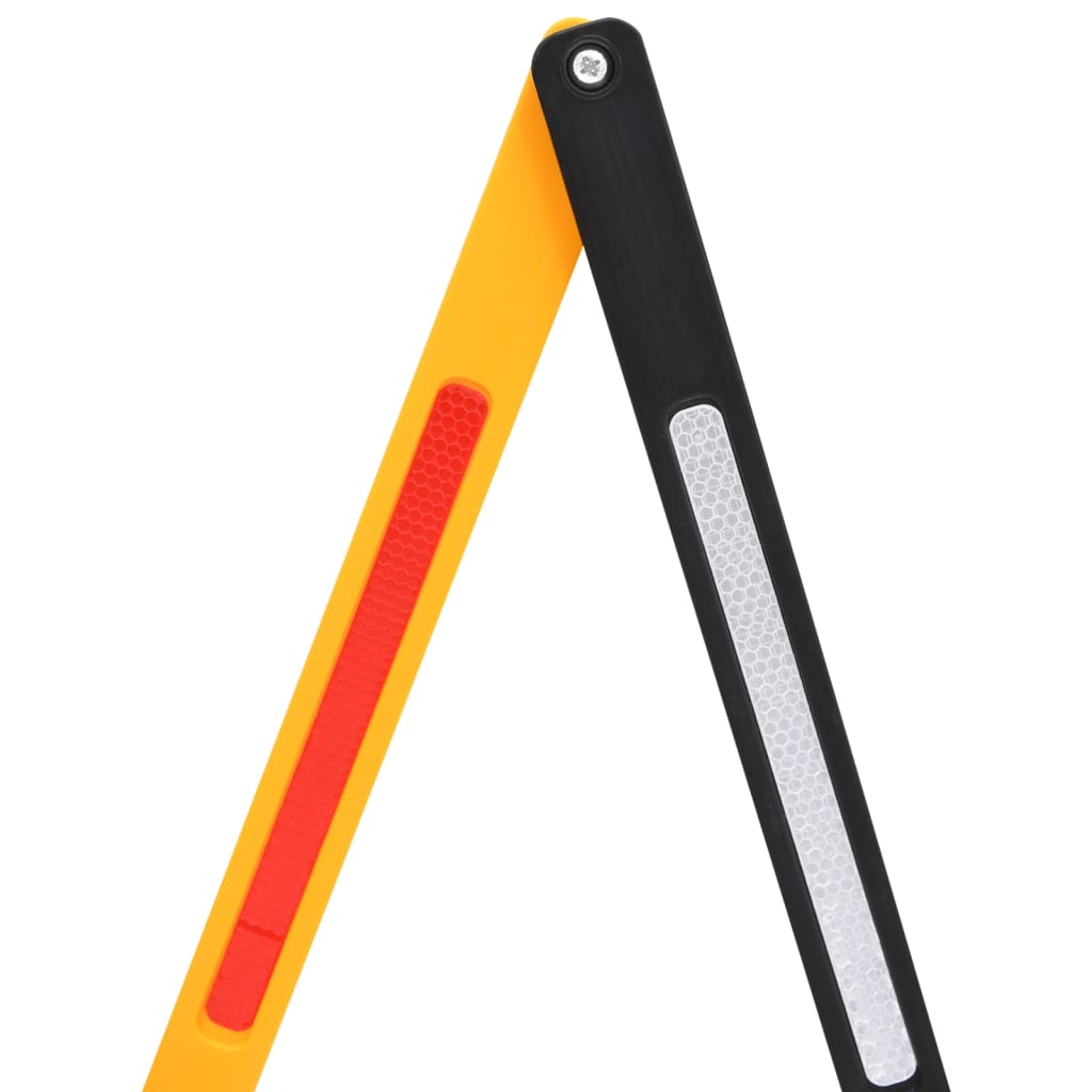 Skládací Dopravní Zábrana Žlutočerná