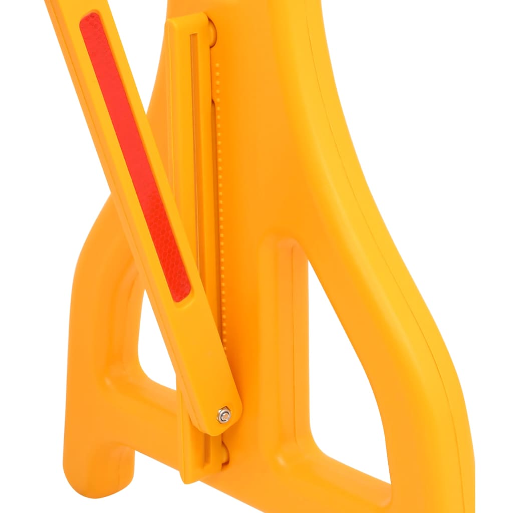 Skládací Dopravní Zábrana Žlutočerná