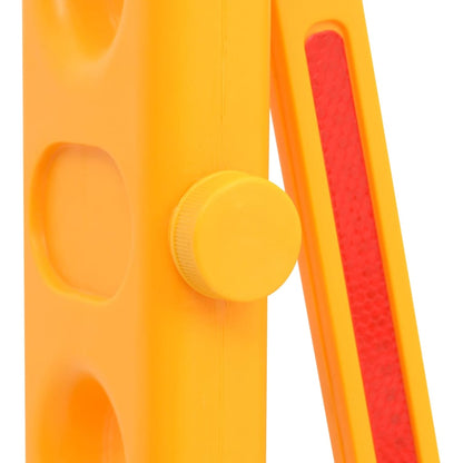 Skládací Dopravní Zábrana Žlutočerná