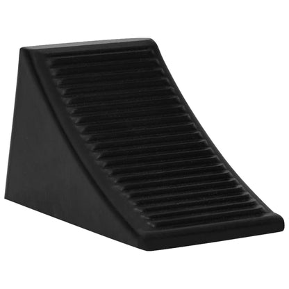 Zakládací Klíny Pod Kola 4 Ks 16 X 9 X 9 Cm Guma