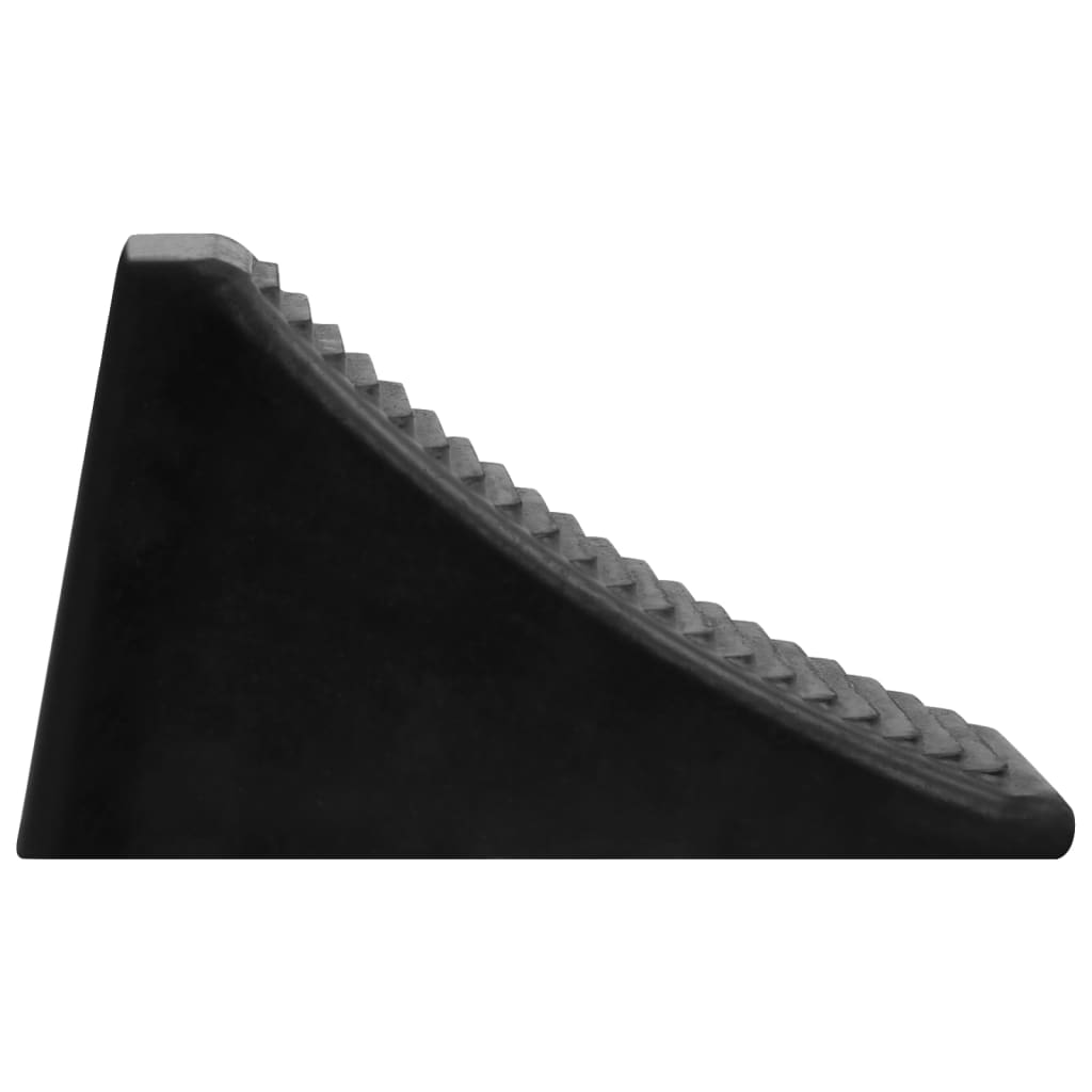Zakládací Klíny Pod Kola 4 Ks 16 X 9 X 9 Cm Guma