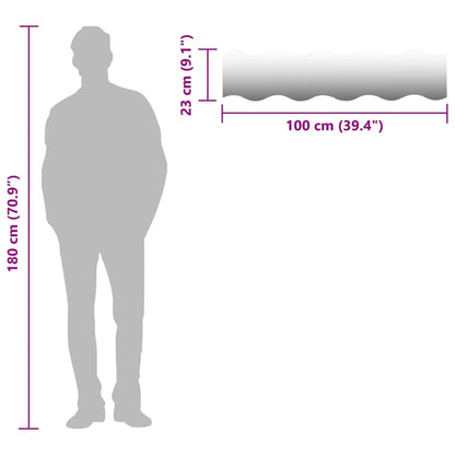 Nástěnná Zrcadla 4 Ks Vlnité Sklo