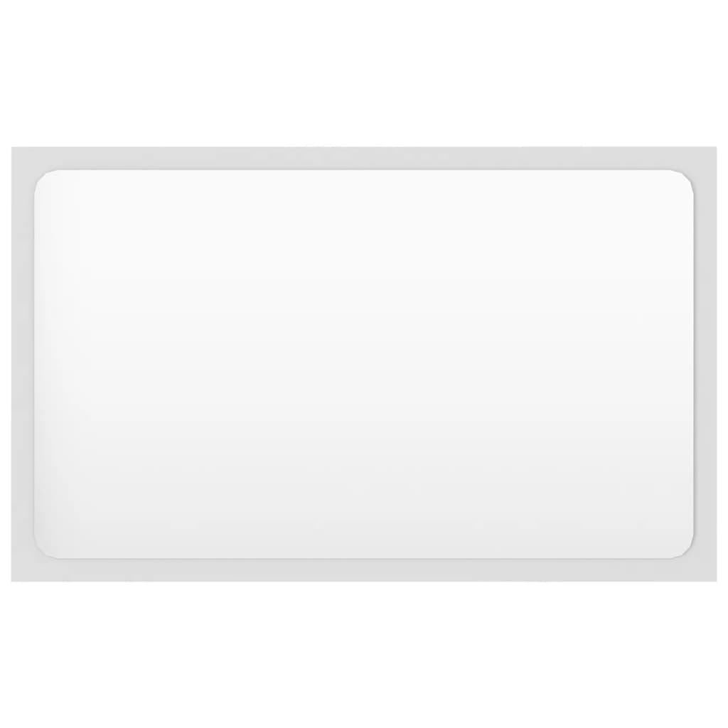 Set Koupelnového Nábytku Bílý Kompozitní Dřevo