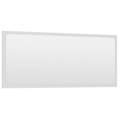 Koupelnová Sestava Kompozitní Dřevo Bílá