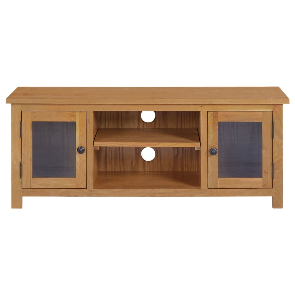 Tv Stolek 110 X 35 X 44 Cm Masivní Dubové Dřevo