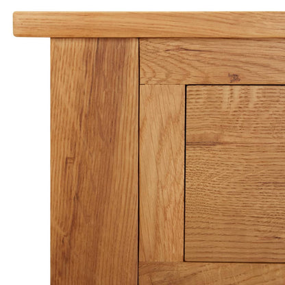 Toaletní Stolek 110 X 40 X 75 Cm Masivní Dubové Dřevo