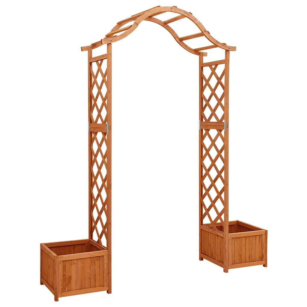 Zahradní Pergola S Truhlíky Masivní Jedle