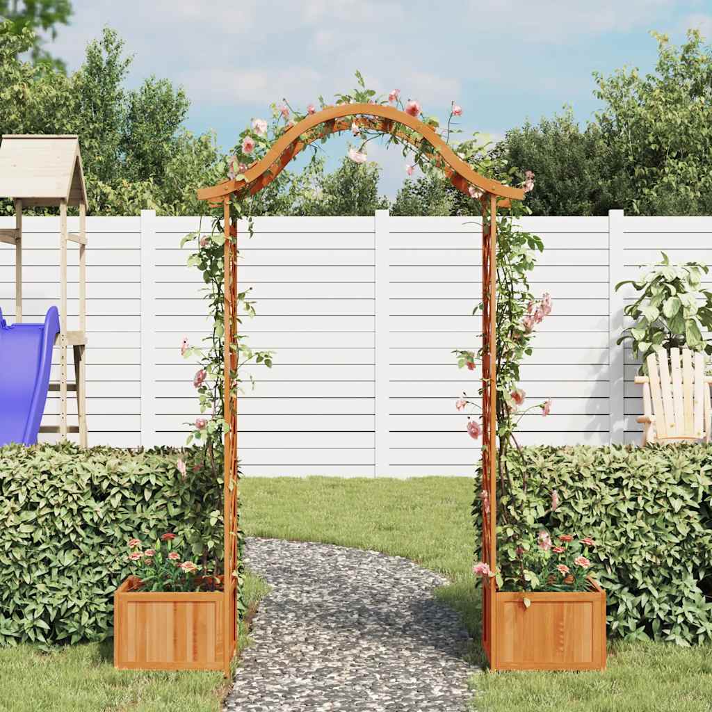 Zahradní Pergola S Truhlíky Masivní Jedle