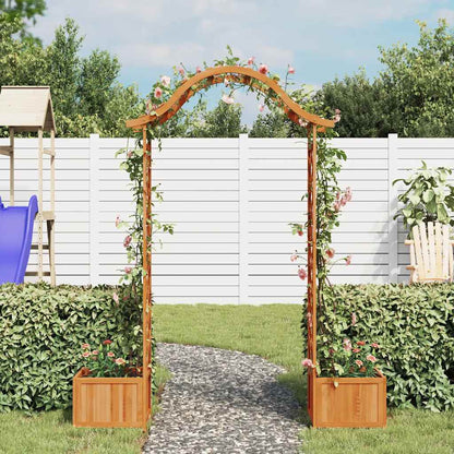 Zahradní Pergola S Truhlíky Masivní Jedle