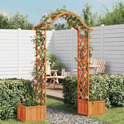 Zahradní Pergola S Truhlíky Masivní Jedle