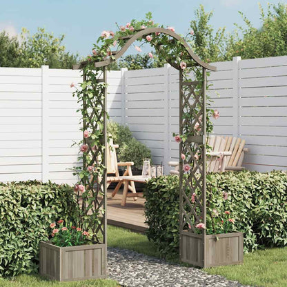 Zahradní Pergola S Truhlíky Masivní Jedle
