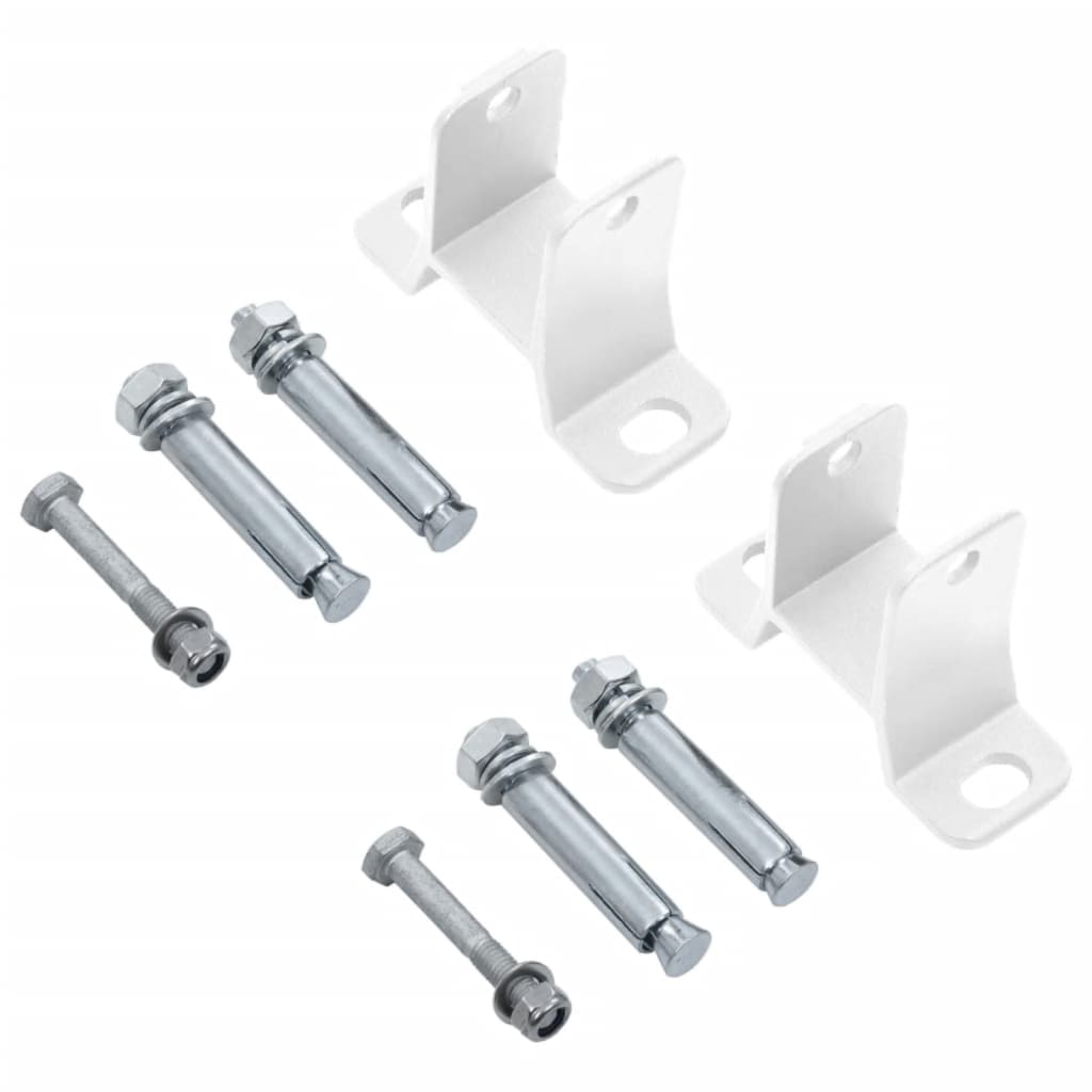 Ručně Zatahovací Markýza S Led Světlem Žlutobílá