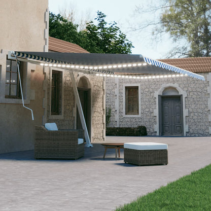 Ručně Zatahovací Markýza S Led Světlem