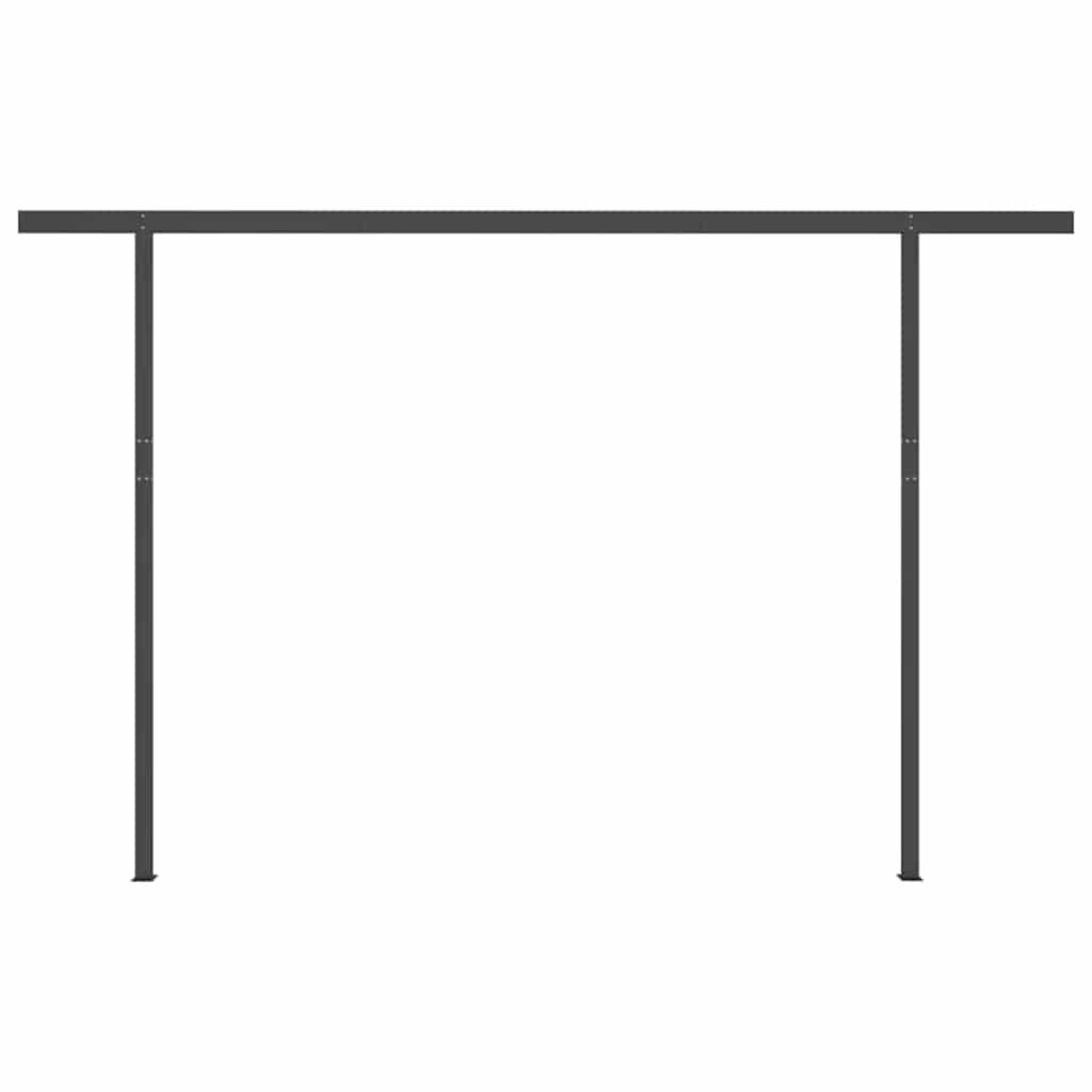 Ručně Zatahovací Markýza S Led Světlem 4,5 X 3 M