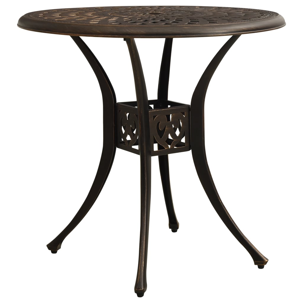 5Dílný Balkonový Set Litý Hliník Bronzový