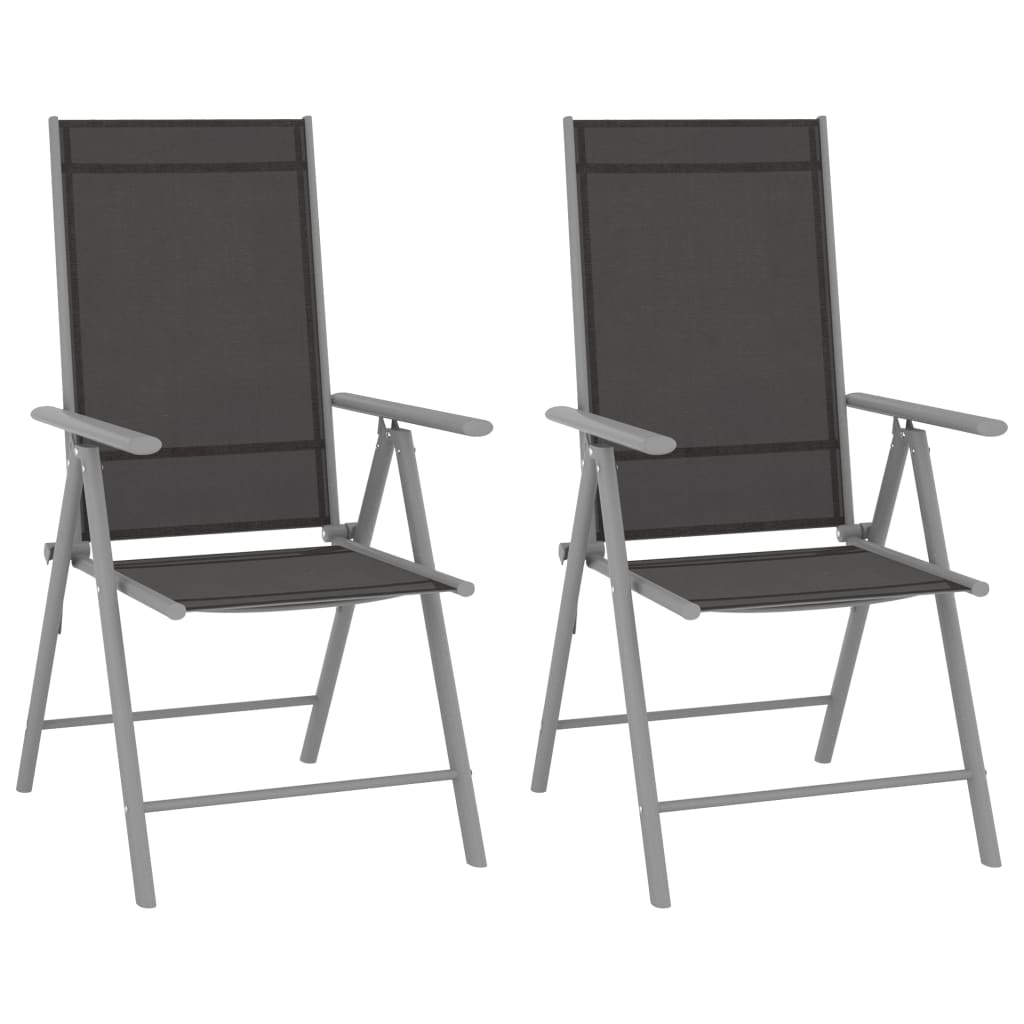 3Dílný Balkonový Set Hliník A Textilen Stříbrný