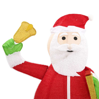 Dekorativní Vánoční Santa Claus S Led Luxusní Tkanina 180 Cm