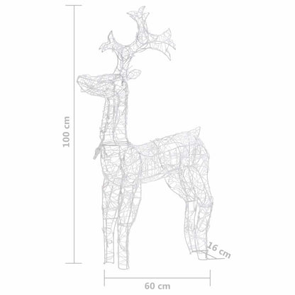 Sob Vánoční Dekorace 90 Led Diod Akryl Vícebarevný