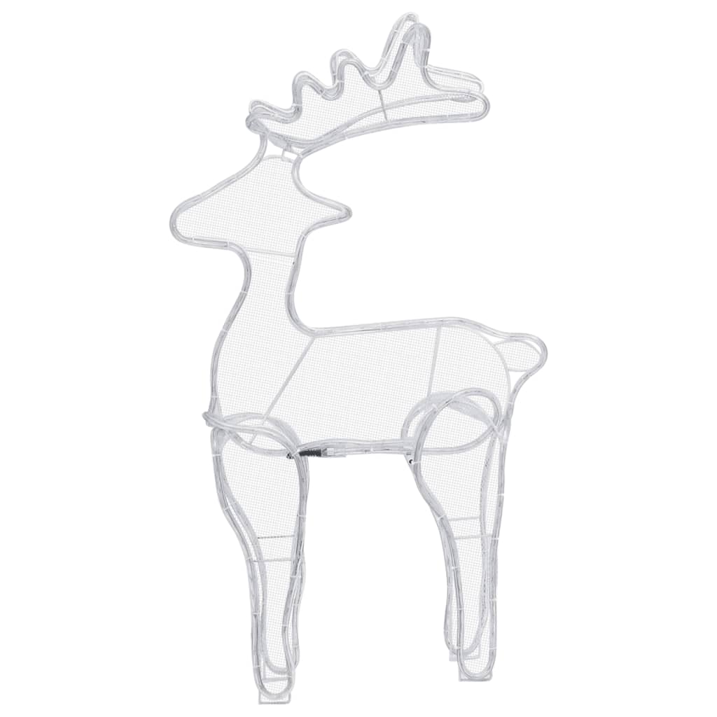 Sob Vánoční Dekorace S Výpletem 306 Led Diod 60 X 24 X 89 Cm