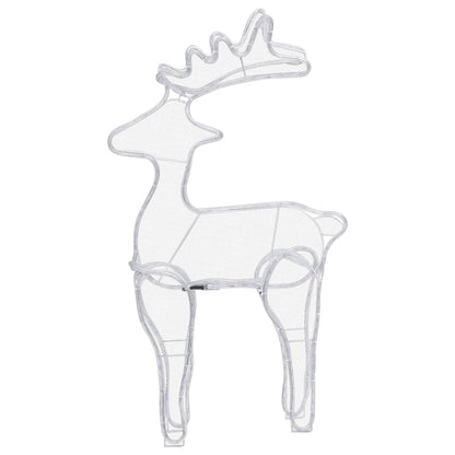 Sob Vánoční Dekorace S Výpletem 306 Led Diod 60 X 24 X 89 Cm