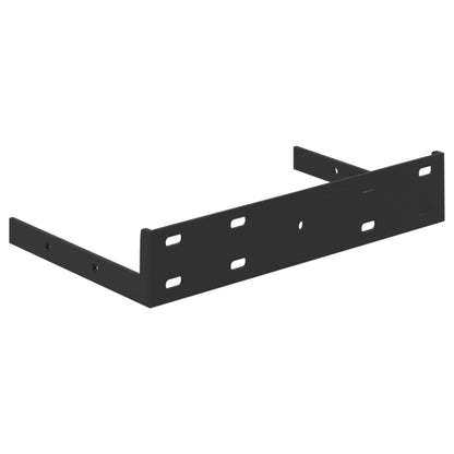Plovoucí Nástěnné Police 4 Ks Dub A Bílé 23 X 23,5 X 3,8 Cm Mdf Dub A Bílá