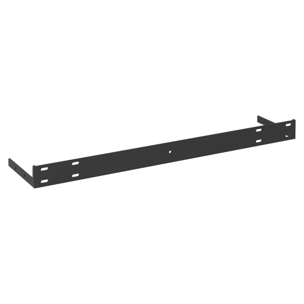 Plovoucí Nástěnná Police 60 X 23,5 X 3,8 Cm Mdf Dub A Bílá