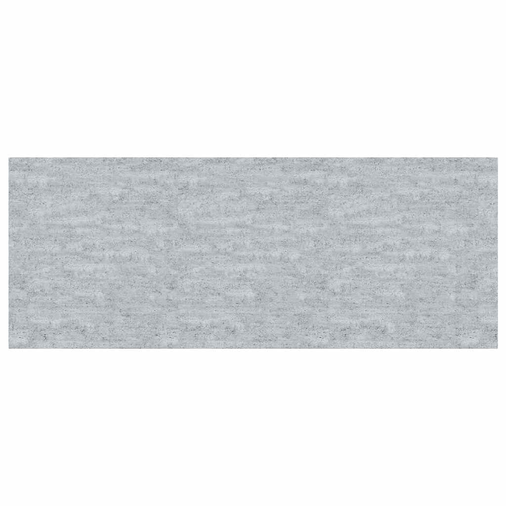 Plovoucí Nástěnné Police 2 Ks Betonově Šedé 60X23,5X3,8 Cm Mdf