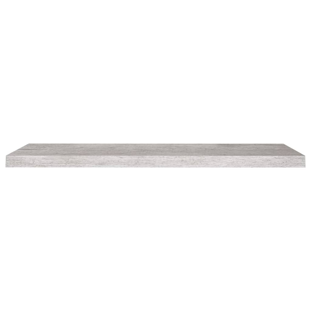 Plovoucí Nástěnná Police Betonově Šedá 90 X 23,5 X 3,8 Cm Mdf Betonová Šedá