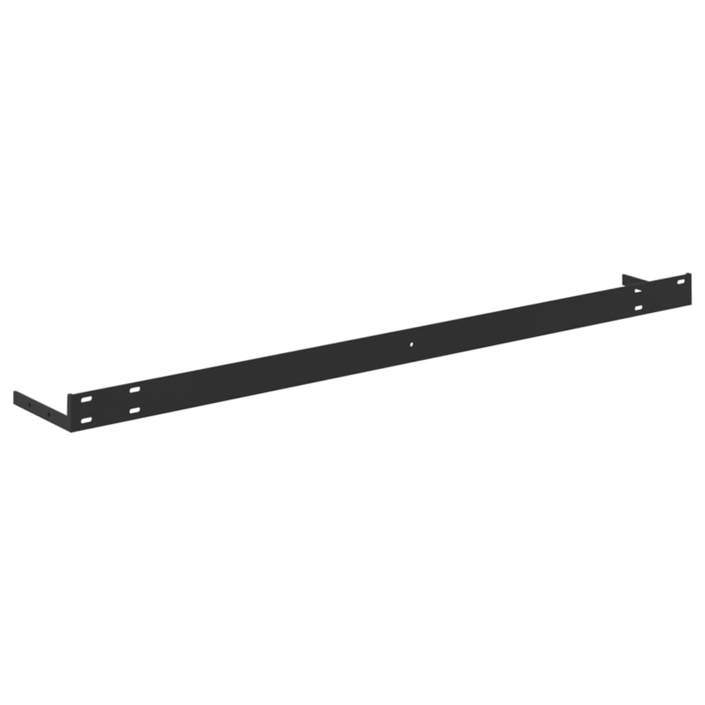 Plovoucí Nástěnné Police 4 Ks Betonově Šedé 90X23,5X3,8 Cm Mdf Betonová Šedá