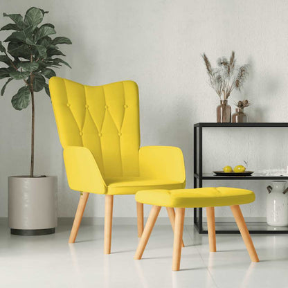 Relaxační Křeslo Se Stoličkou Textil