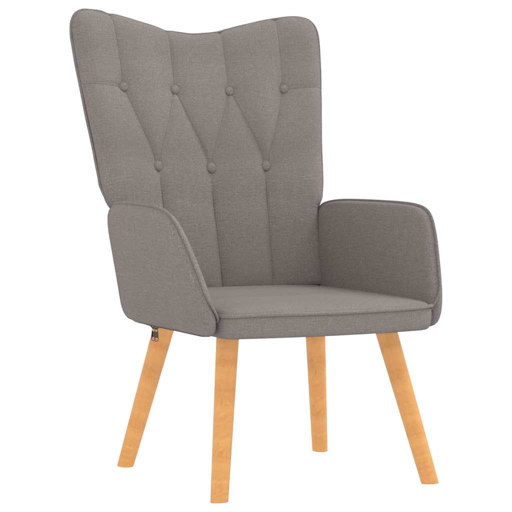 Relaxační Křeslo Se Stoličkou Textil