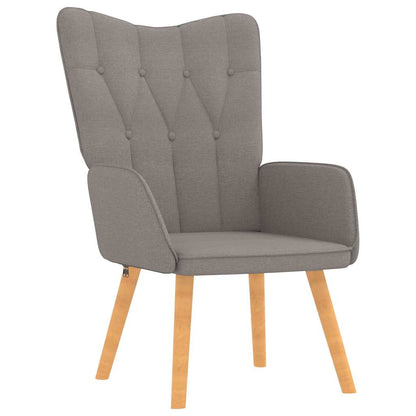 Relaxační Křeslo Se Stoličkou Textil