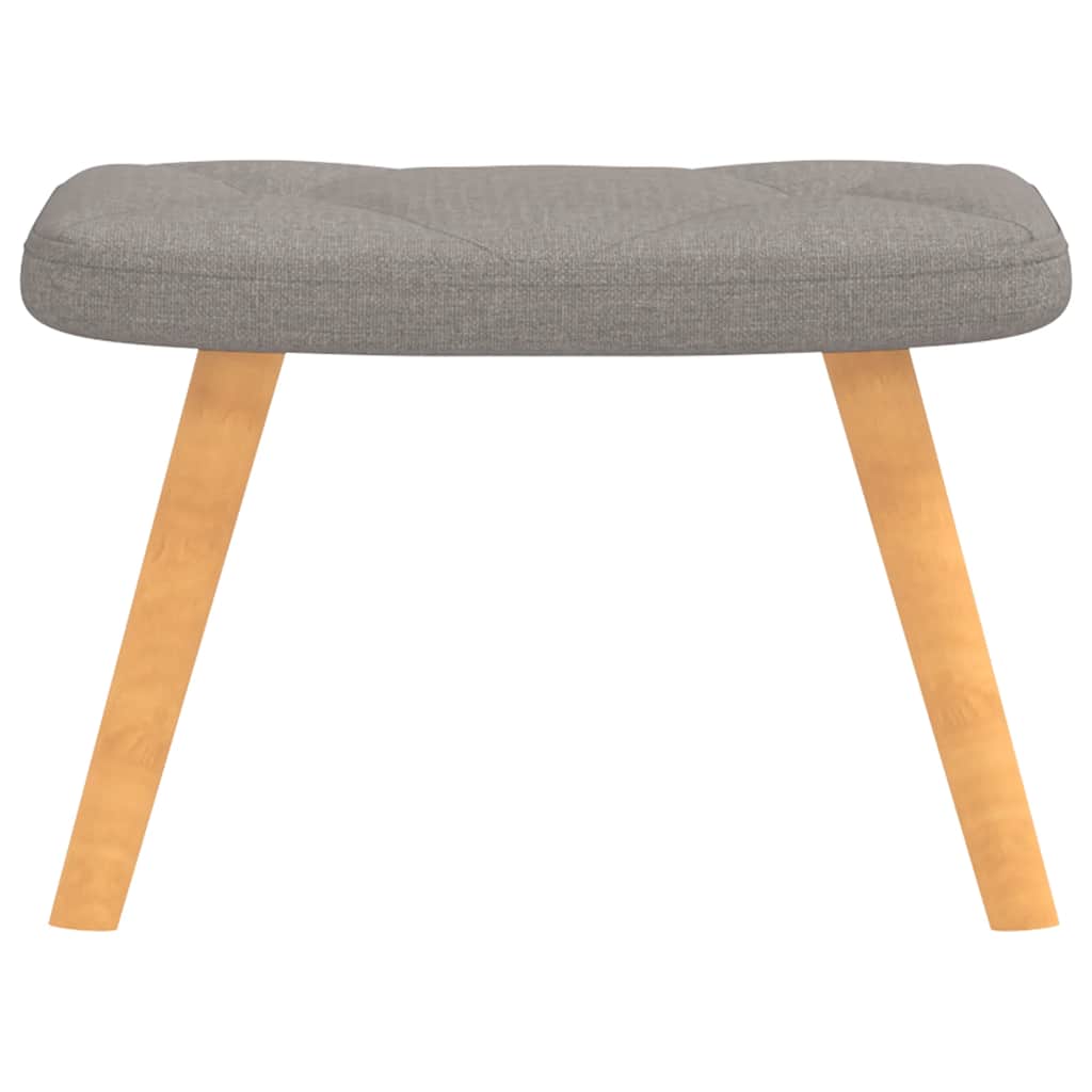 Relaxační Křeslo Se Stoličkou Textil