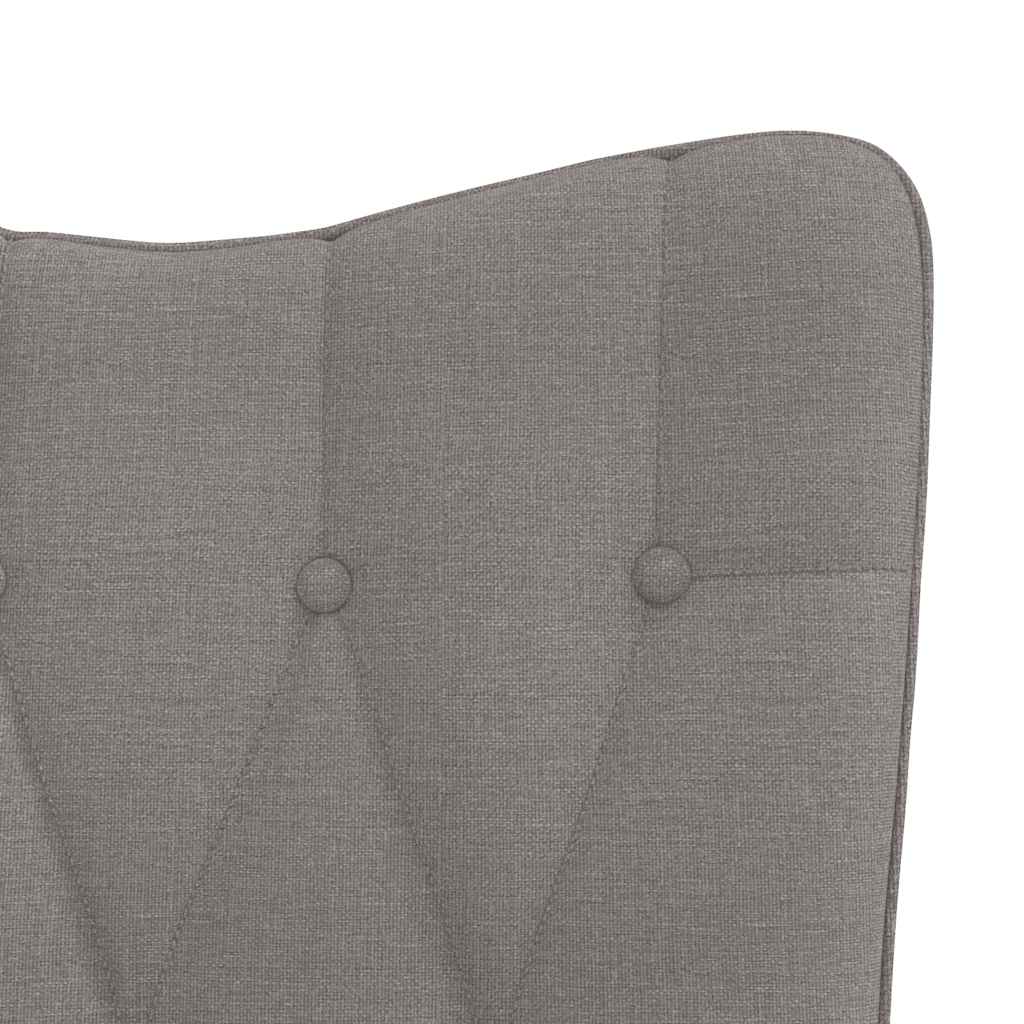 Relaxační Křeslo Se Stoličkou Textil