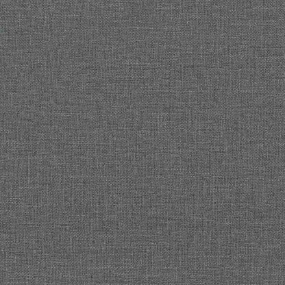 Relaxační Křeslo Tmavě Šedé Textil