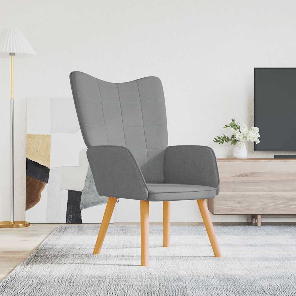 Relaxační Křeslo Se Stoličkou Textil