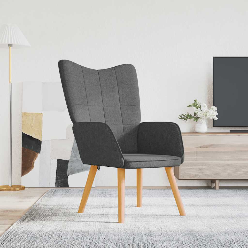 Relaxační Křeslo Se Stoličkou Textil